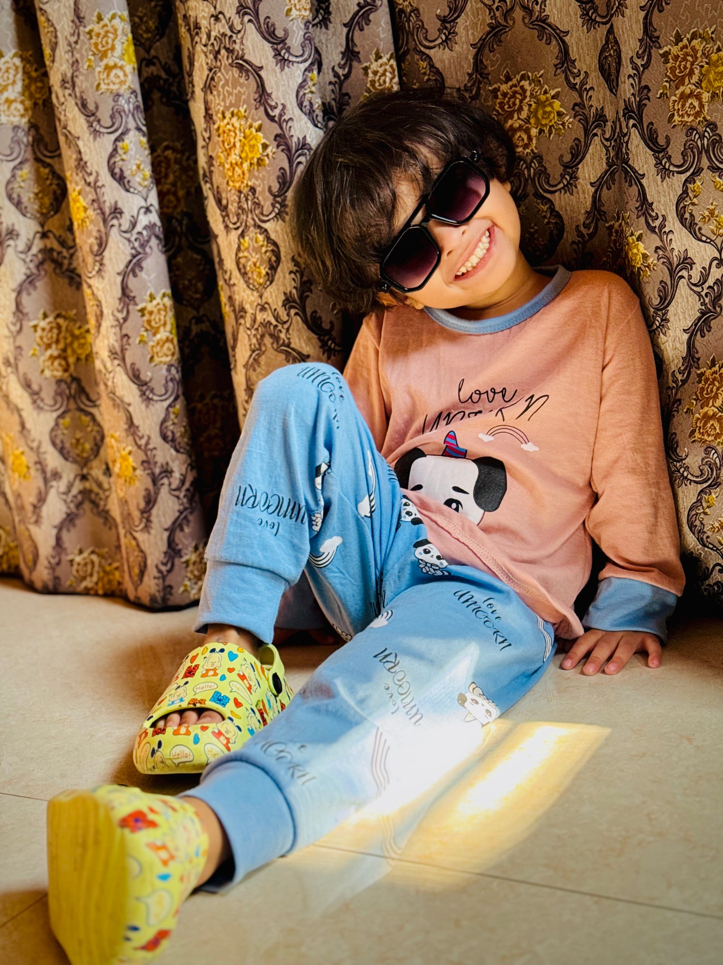 Love Unicorn Printed Kids Wear (Each)