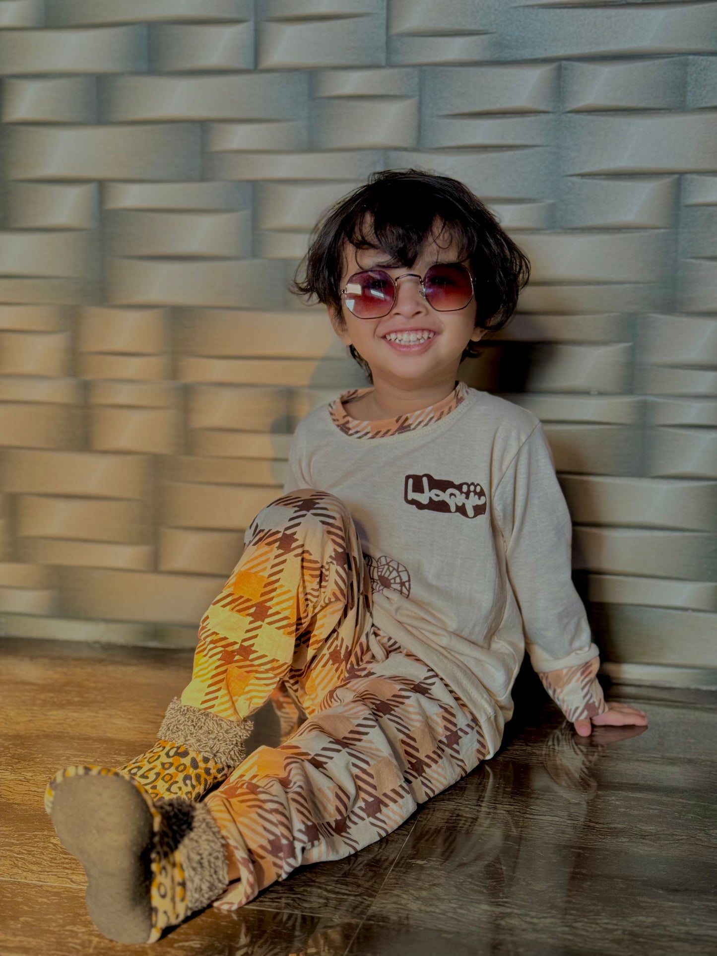 Hockey Bear Printed Kids Wear (Each)