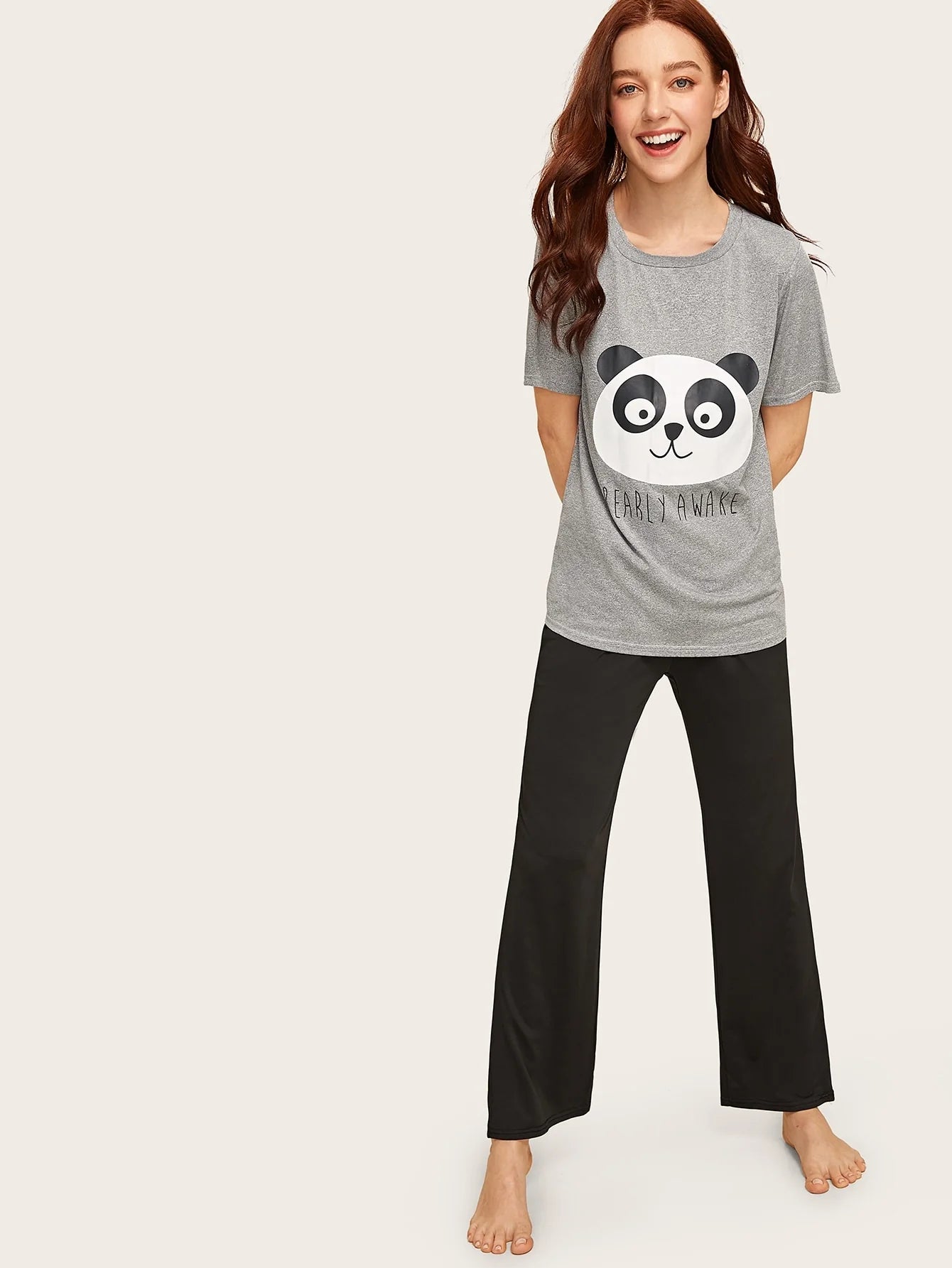 Panda Printed Night Suit