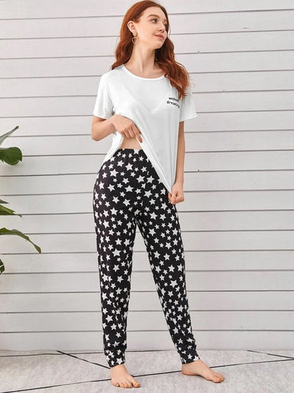 Weekend Dreaming Printed Night Suit