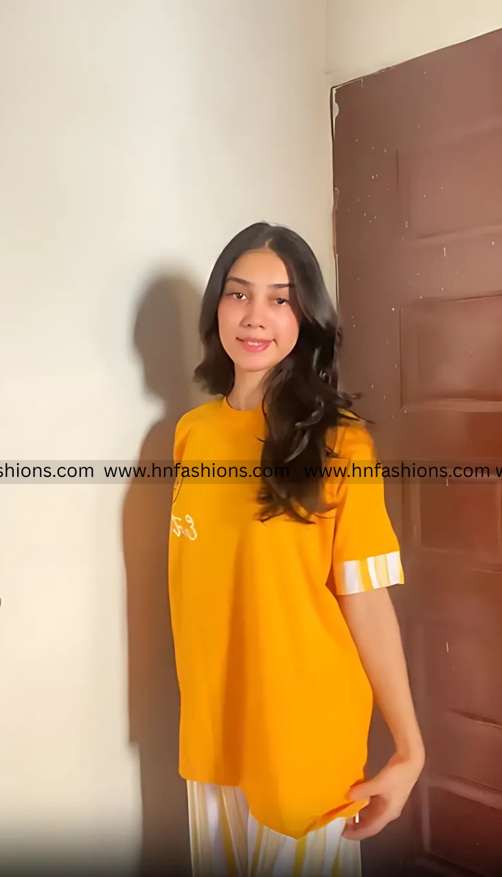 Yellow Duck Printed  Night Suit