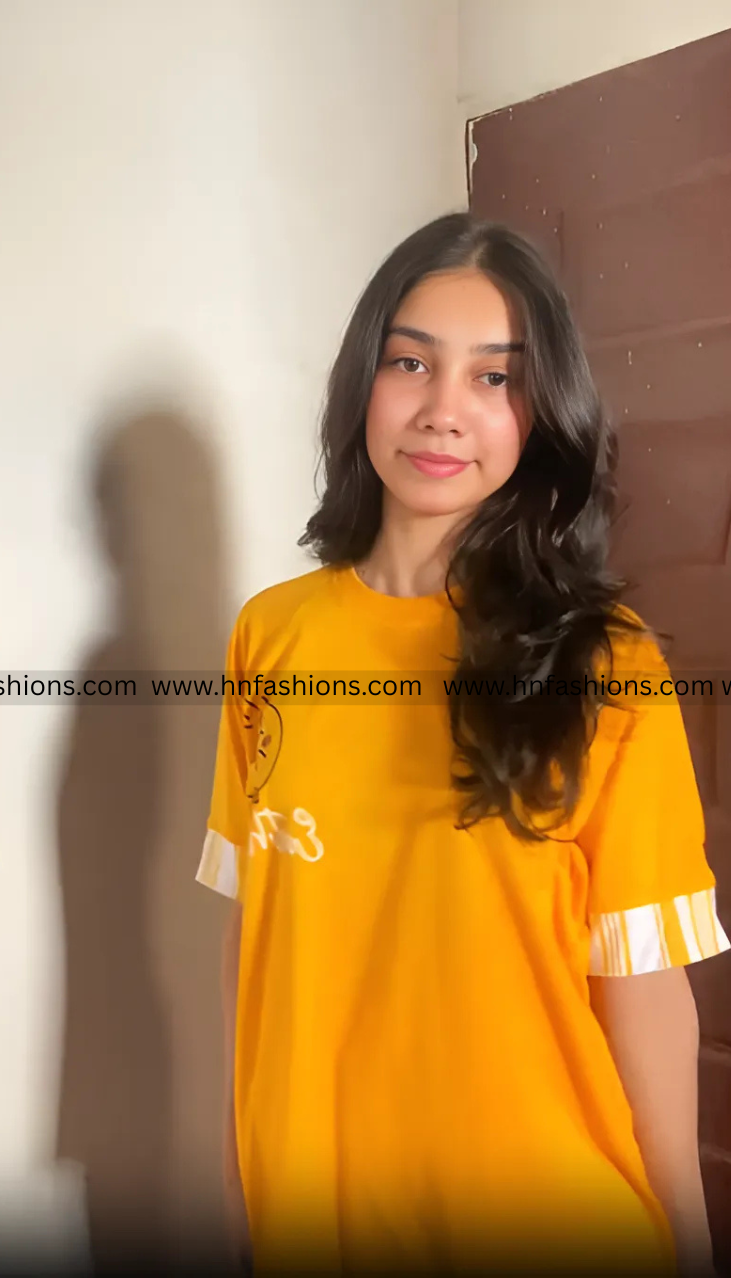 Yellow Duck Printed  Night Suit