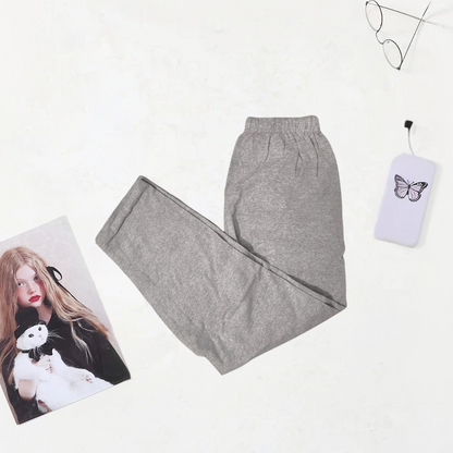 Simple Grey Soft Cotton Pajama For Women