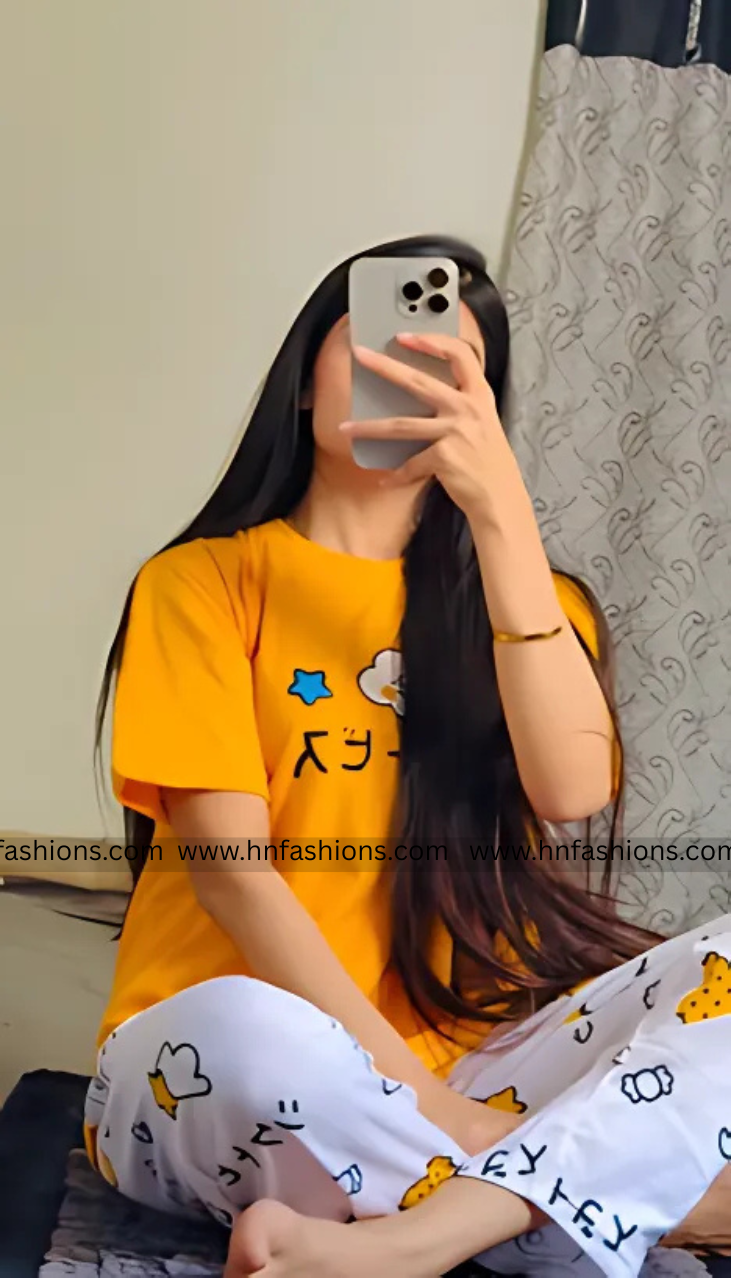 Chinese Printed Night Suit