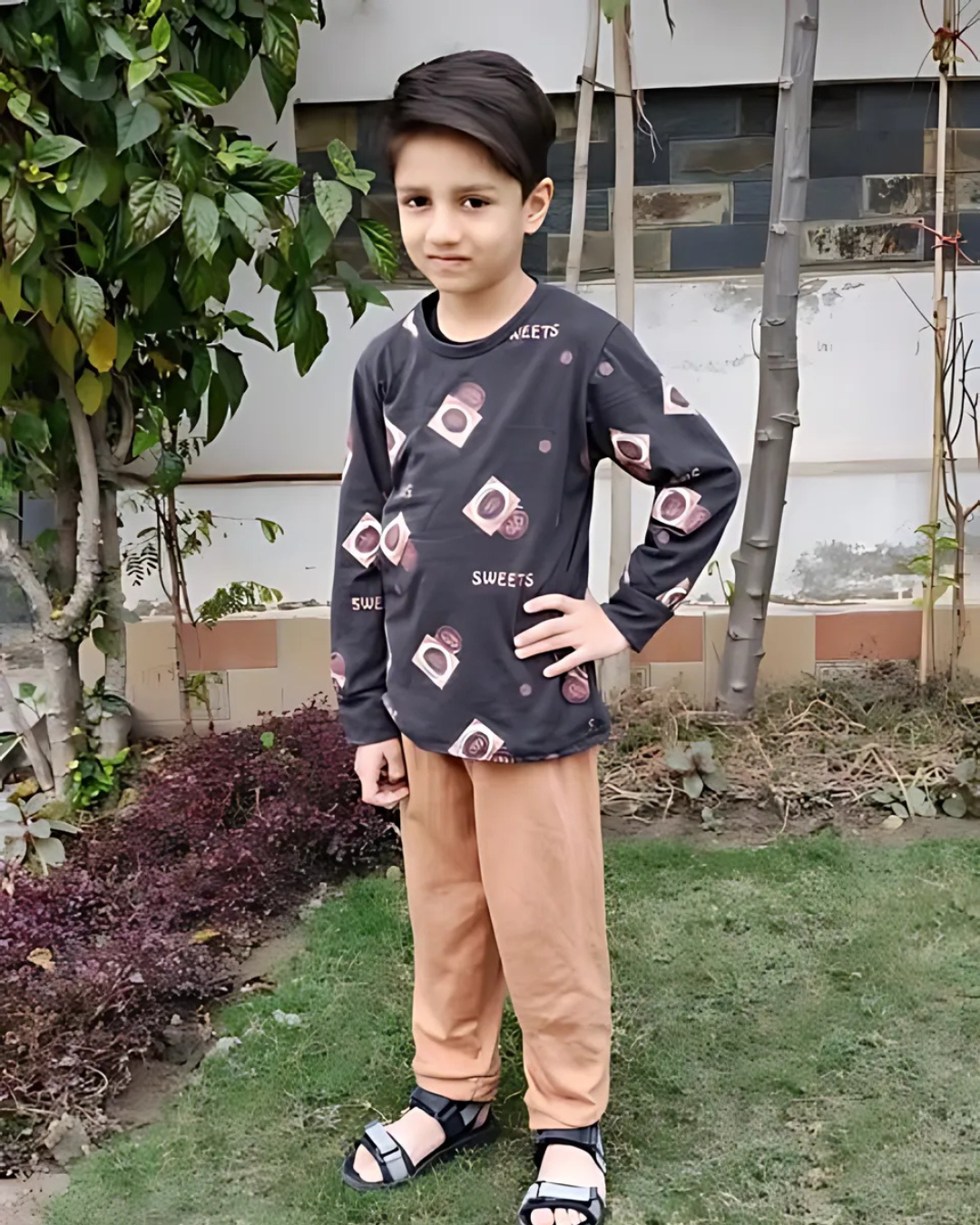 Sweet Candies Printed Kids Wear (Each)