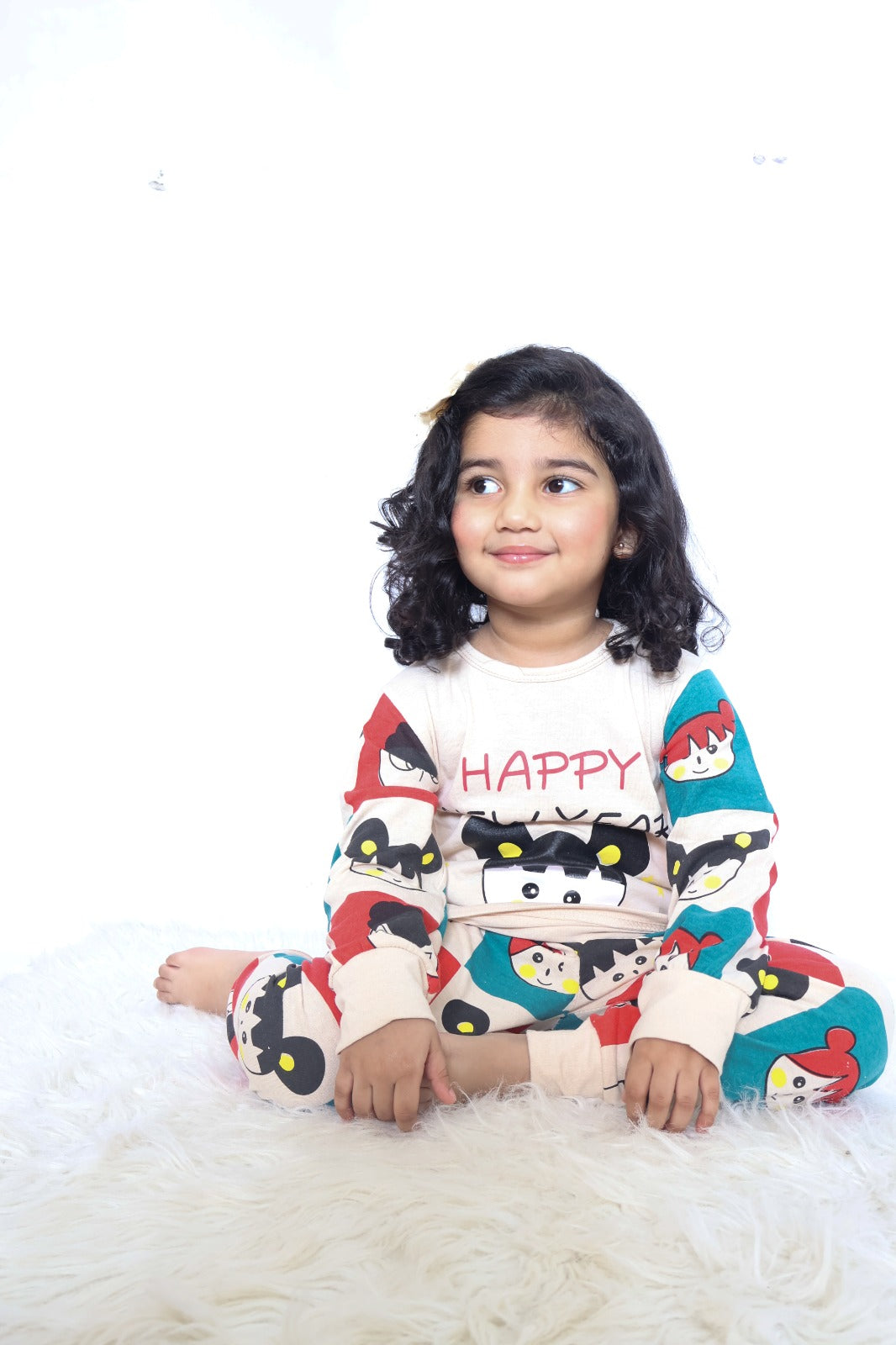 Happy New Year  Printed Kids Wear (Each)