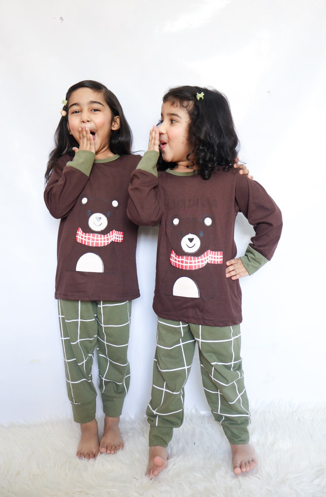 Cute Panda Printed Kids Wear (Each)