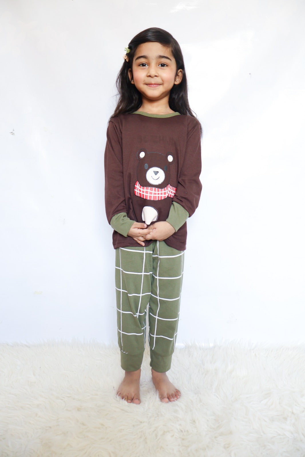 Cute Panda Printed Kids Wear (Each)