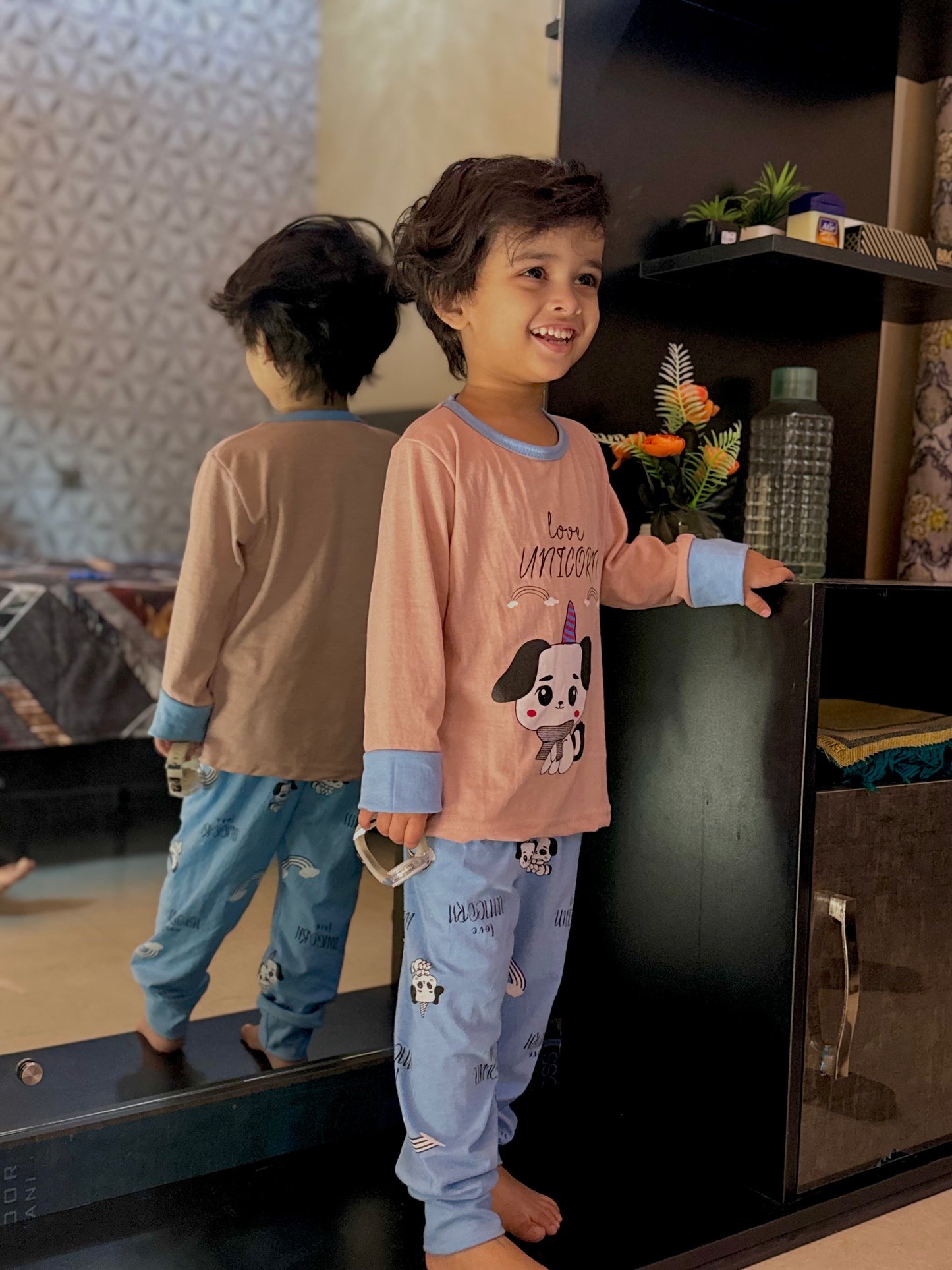 Love Unicorn Printed Kids Wear (Each)