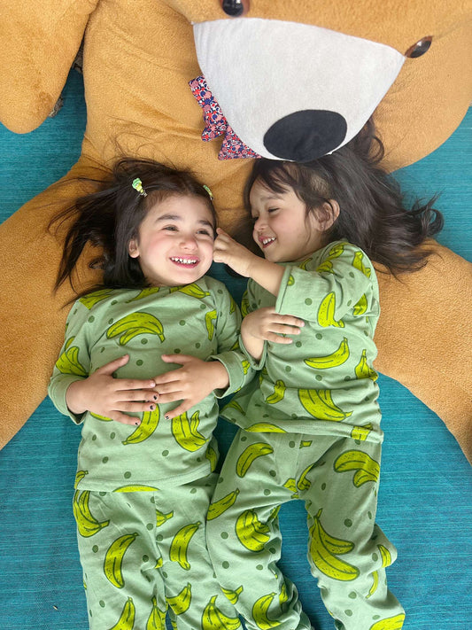 Banana Printed Kids Wear (Each)
