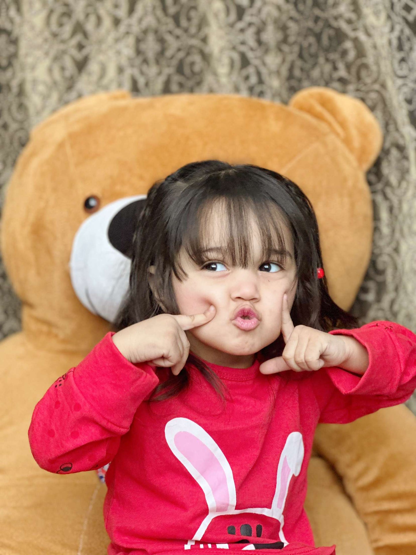 Red Rabbit Printed  Kids Wear (Each)