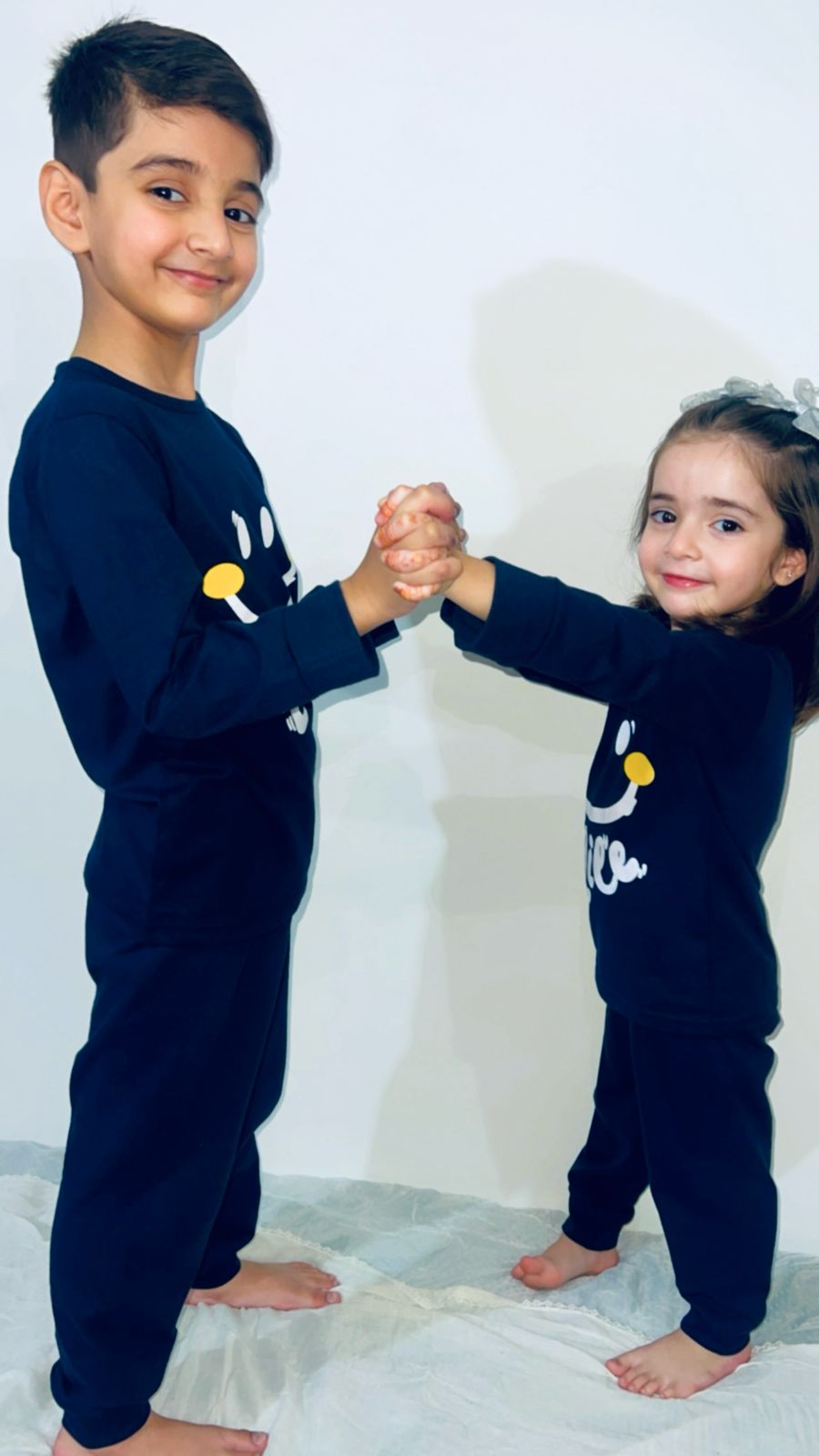 Smiley Navy Blue Kids Wear (Each)