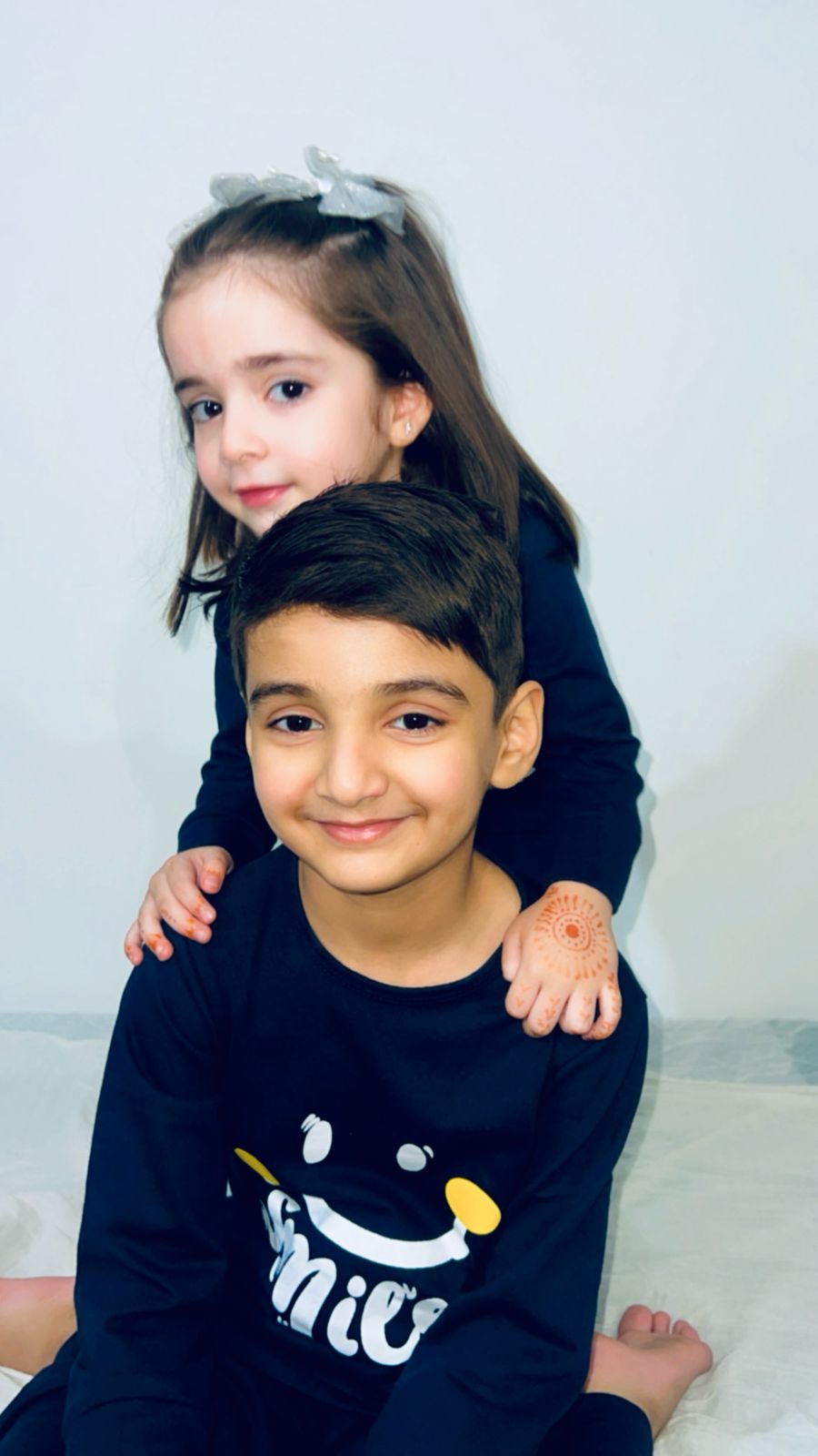 Smiley Navy Blue Kids Wear (Each)