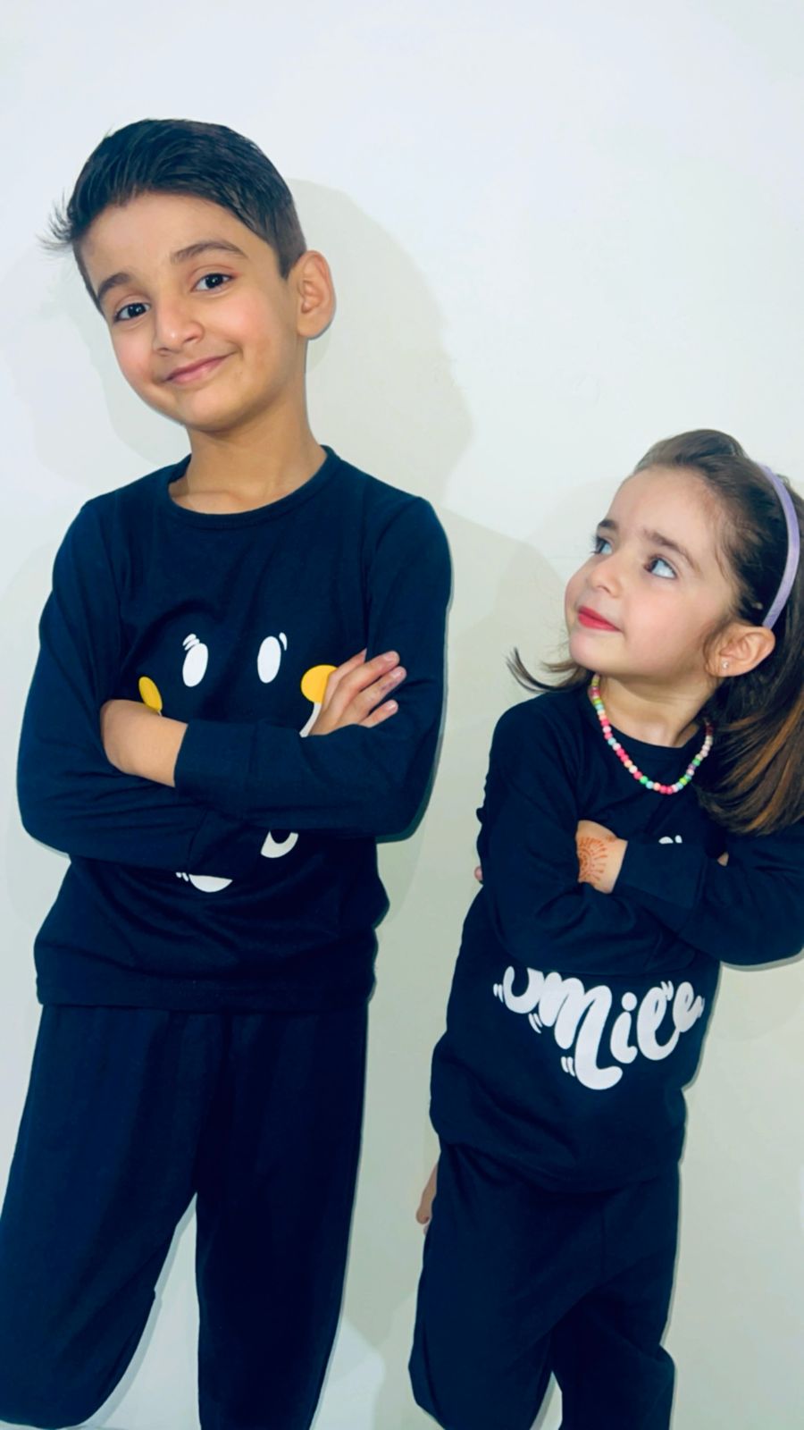 Smiley Navy Blue Kids Wear (Each)
