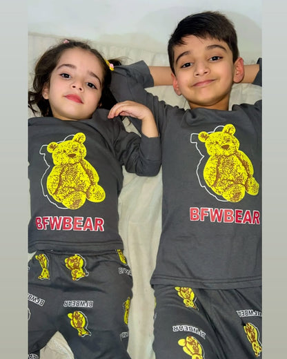 Charcoal Bear Kids Wear (Each)